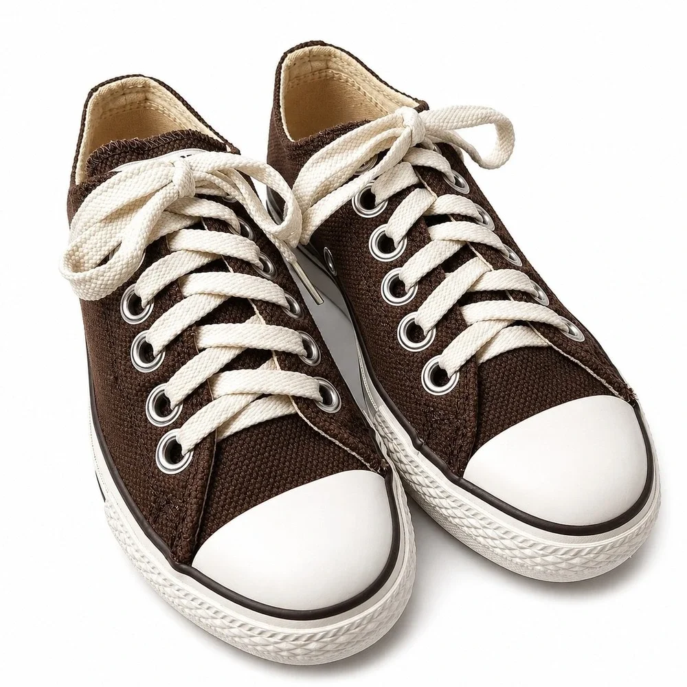 CONVERSE Chuck Taylor All Star Low-Top Sz Women/7 Men/5 Engine Smoke Brown Mesh